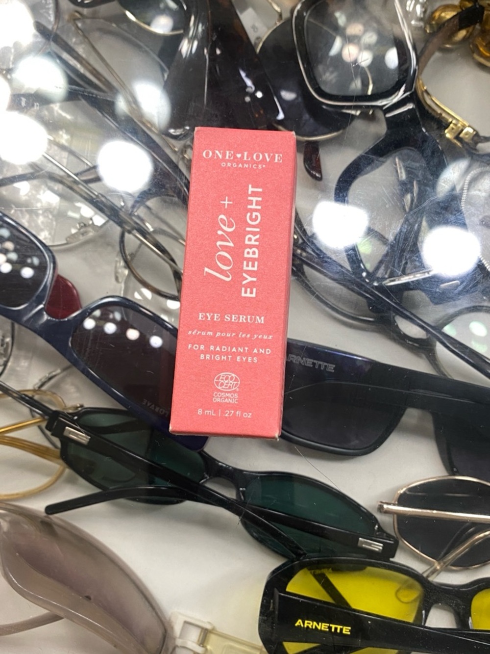 One Love Organics Love+ Eyebright Eye Serum - Coral Pink Box